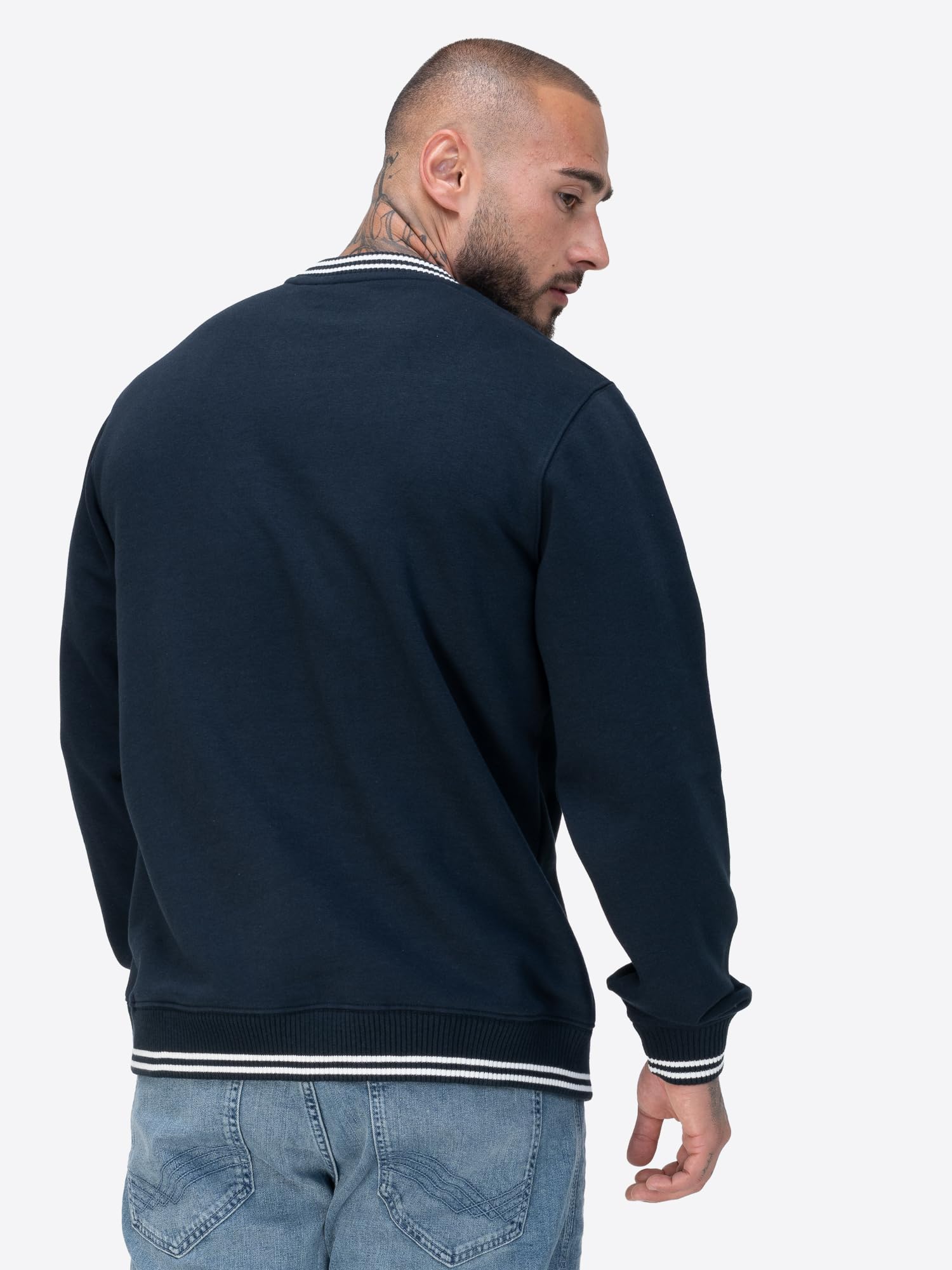 Lonsdale Herren Rundhals Sweatshirt Normale Passform Clifton