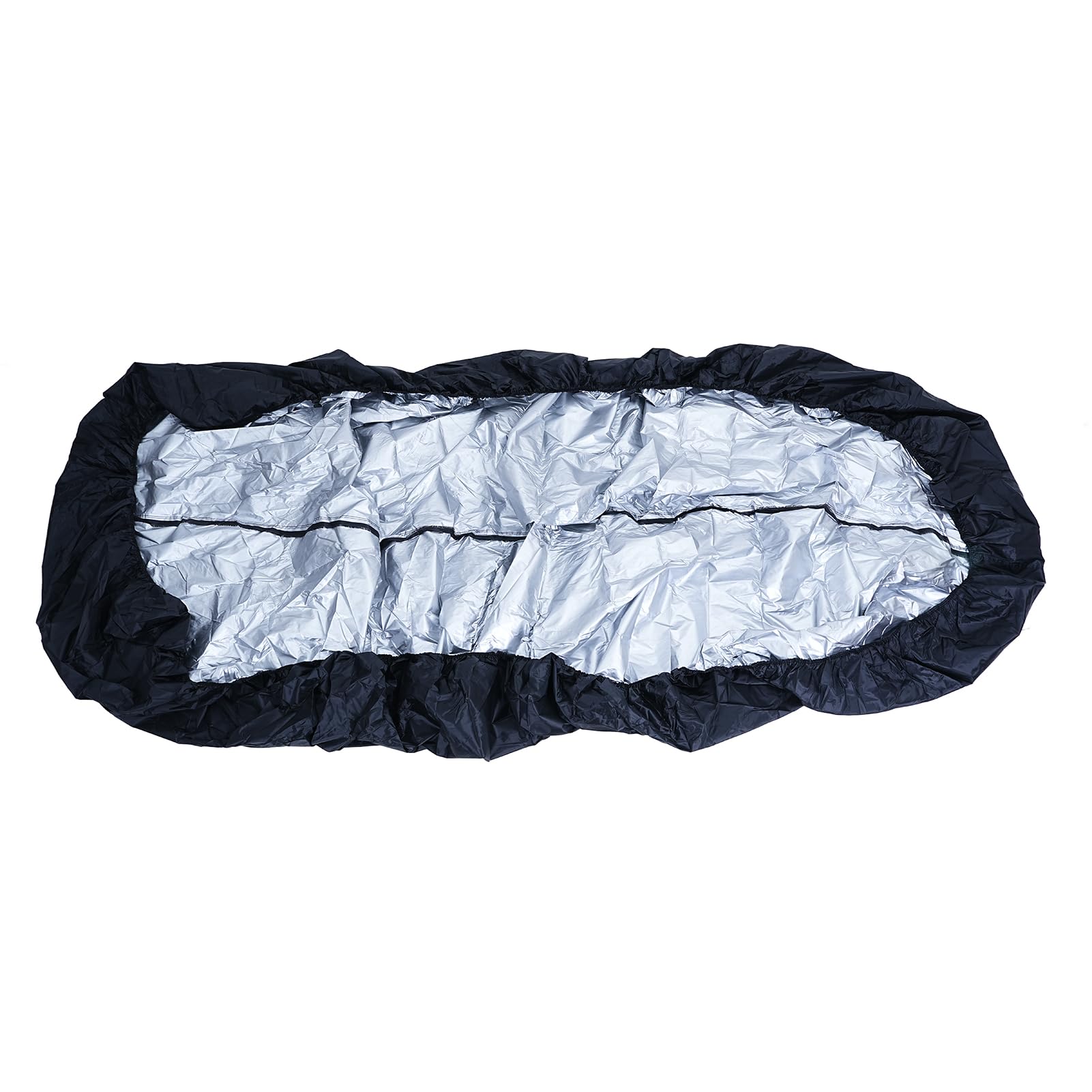 Łódź Plandeka, łódź Personelowa Pokrywka Wodoodporna Persenning Oporne na UV dla V-Fuzelage Rowboat Łódź Rybacka 210D Oxford Tissue (16-18 stóp)