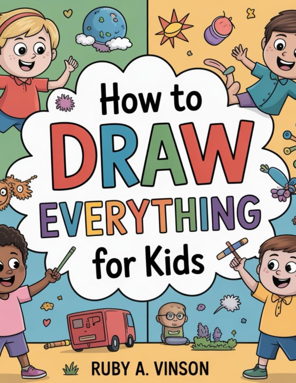 HOW TO DRAW EVERYTHING FOR KIDS