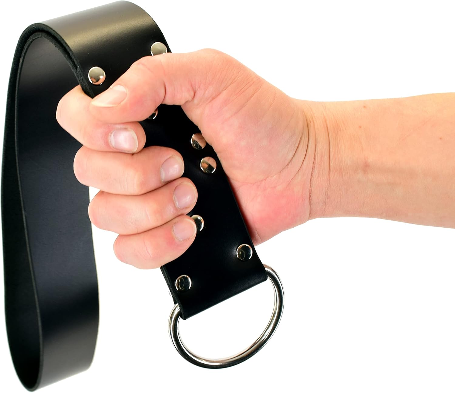 BDSM Premium Leather Spanking Fetish Paddle, The Big Daddy Strap