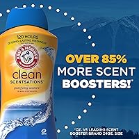 Vista 2 de ARM & HAMMER Clean Scentsations Potenciador de Aroma para Lavado, Potenciador de Aroma para Lavandería aroma Purifying Waters, 45 onzas