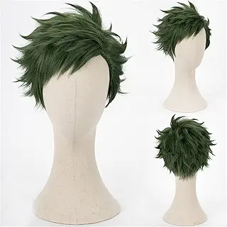 【threeIslands】コスプレウィッグ耐熱、トレイ・クローバー WIGアニメキャラ専用・スタイリングしやすい・コスプレイベント必須自然な仕上がりコスプレイベントCML-03226