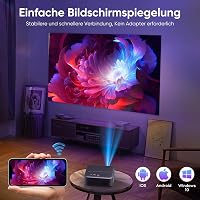 Puxinat AK-71 Natív 1080P WiFi6 Projektor - Elektromos Fókusz, 600ANSI, Kétirányú Bluetooth 5.2, 300" Vetítés, Okostelefon/Laptop/Konzol Kom 5
