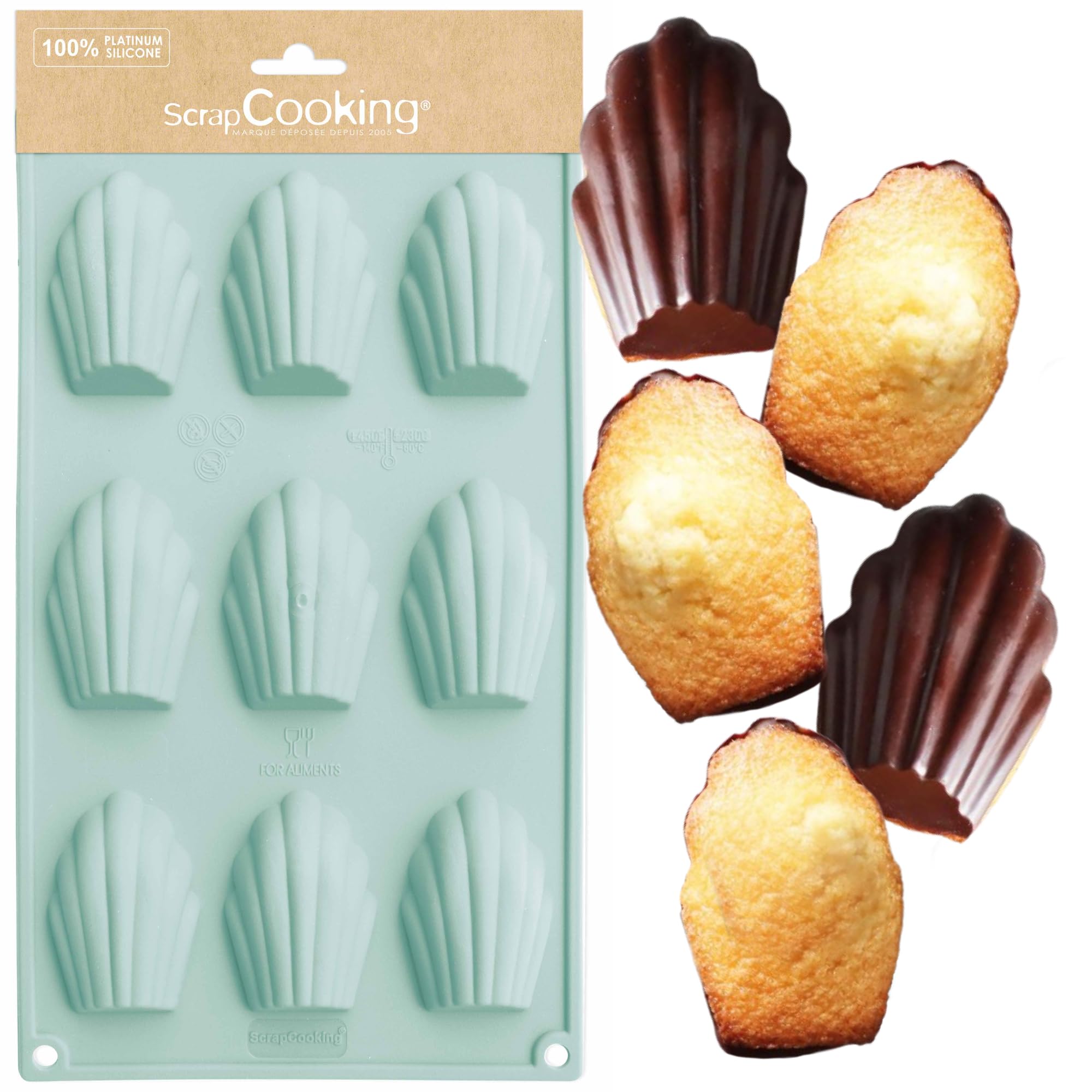 Siliconen bakvorm multi Petit-four – Cooking at home