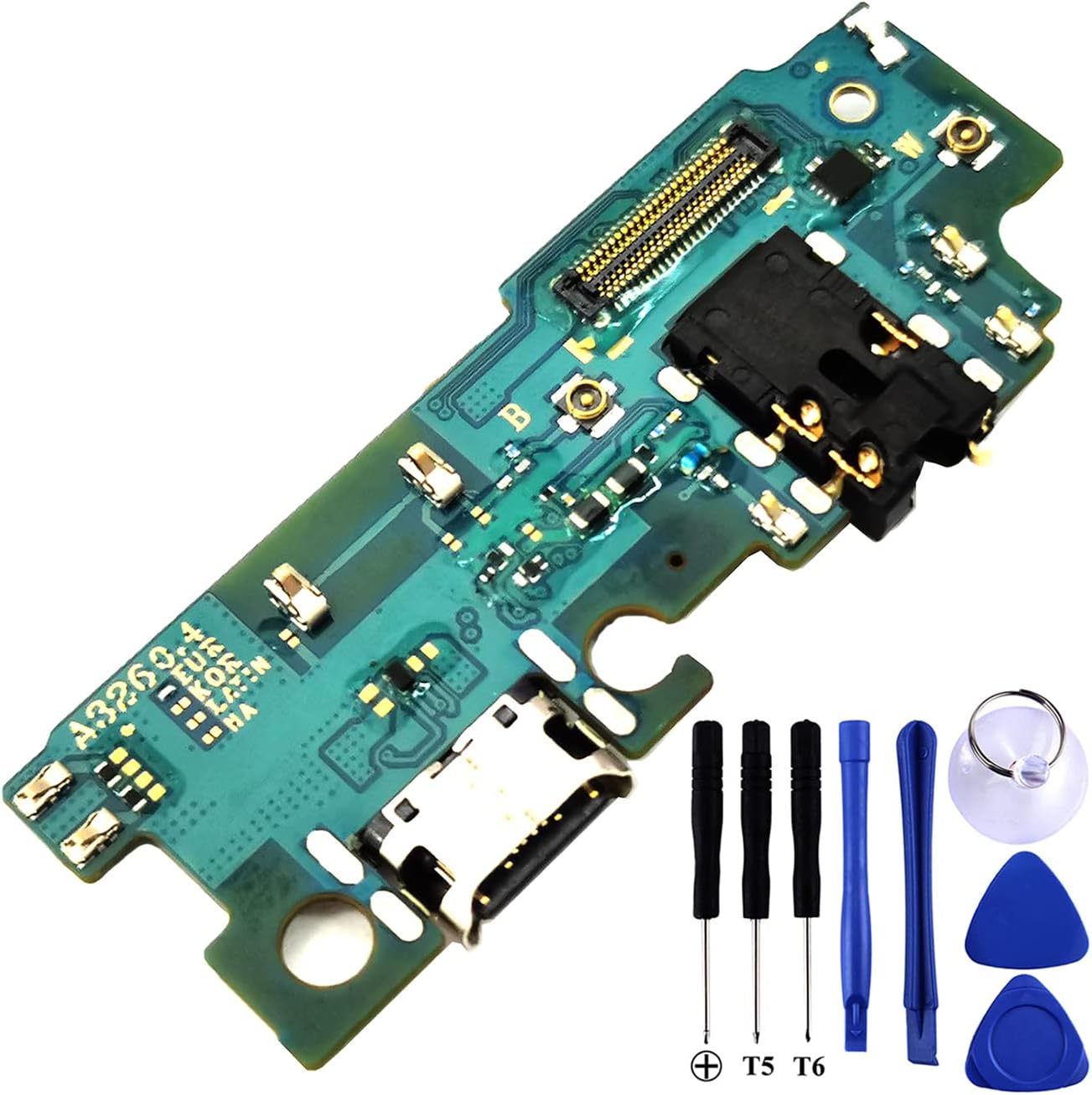 Galaxy A32 5G USB Charging Port Flex Cable Replacement A326U A326A A326T A326U1 Type C Charger Dock Board Flex Cable Connector for Samsung A32 5G A326 Port Flex Cable Repair Part (A32 5G -A326)