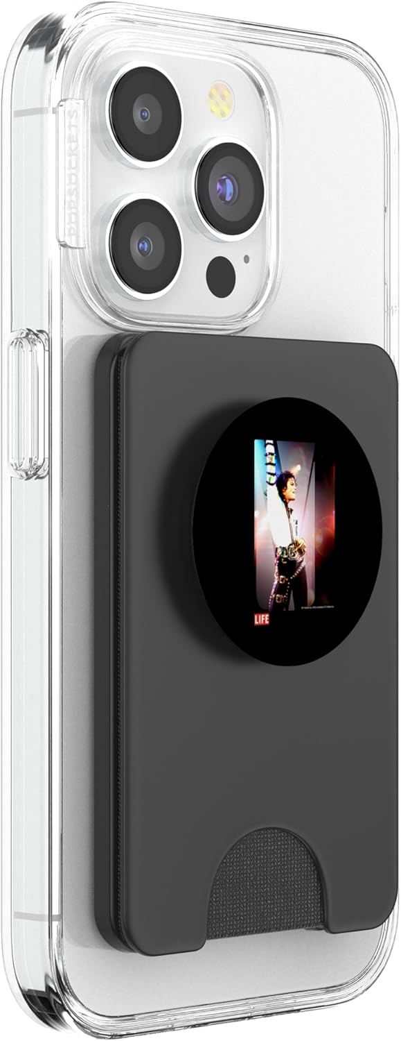Life Picture Collection Michael Jackson 03 PopSockets PopWallet for MagSafe