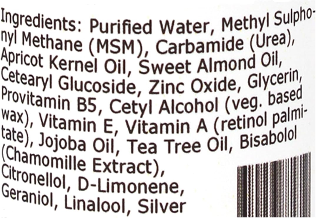Silver-MSM Seb Derm Lotion with Australian Tea Tree 100 ml | For skin prone to seborrheic dermatitis