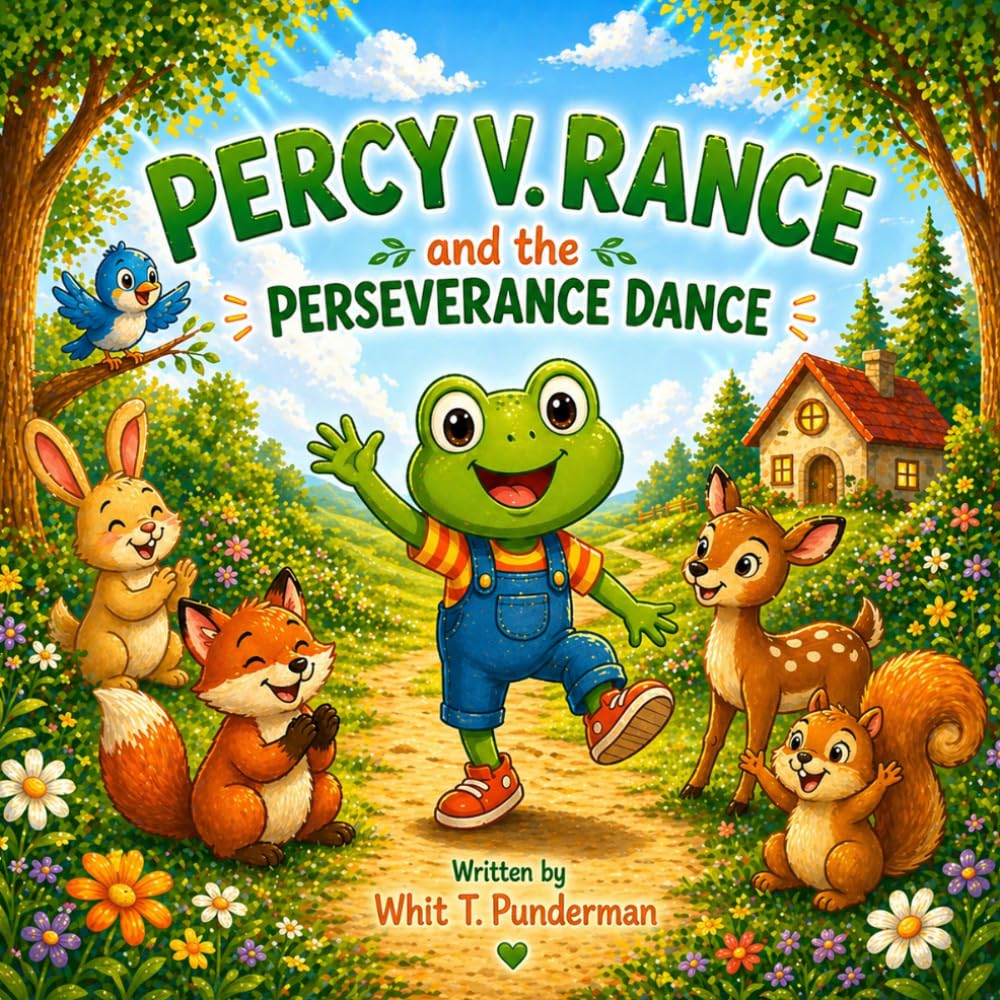 Percy V. Rance and the Perseverance Dance: A Punderful Story About Never Giving Up and Trying Your Best (Punderful Stories For Children)