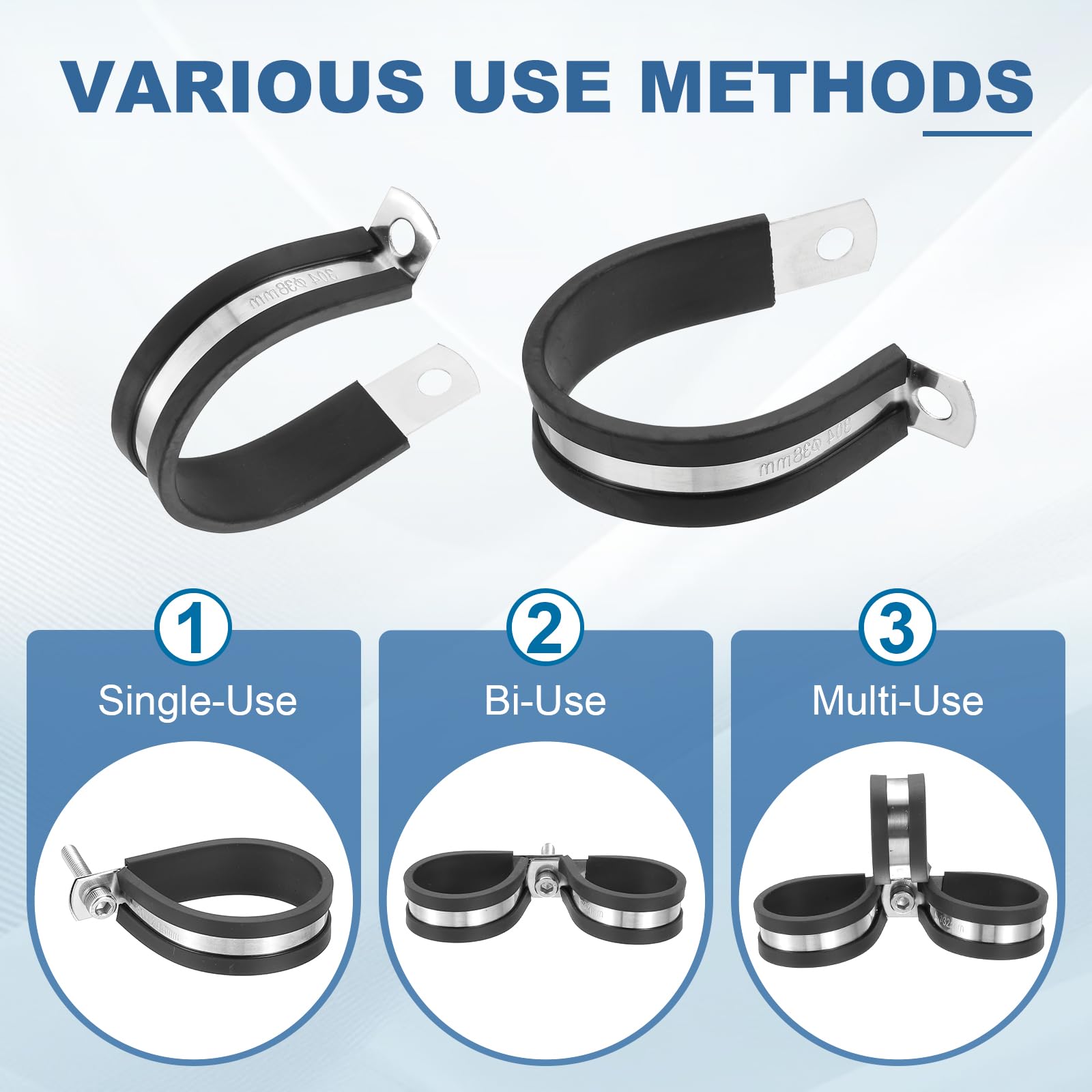 PATIKIL 1-1/2 Inch Cable Clamp - Image 4