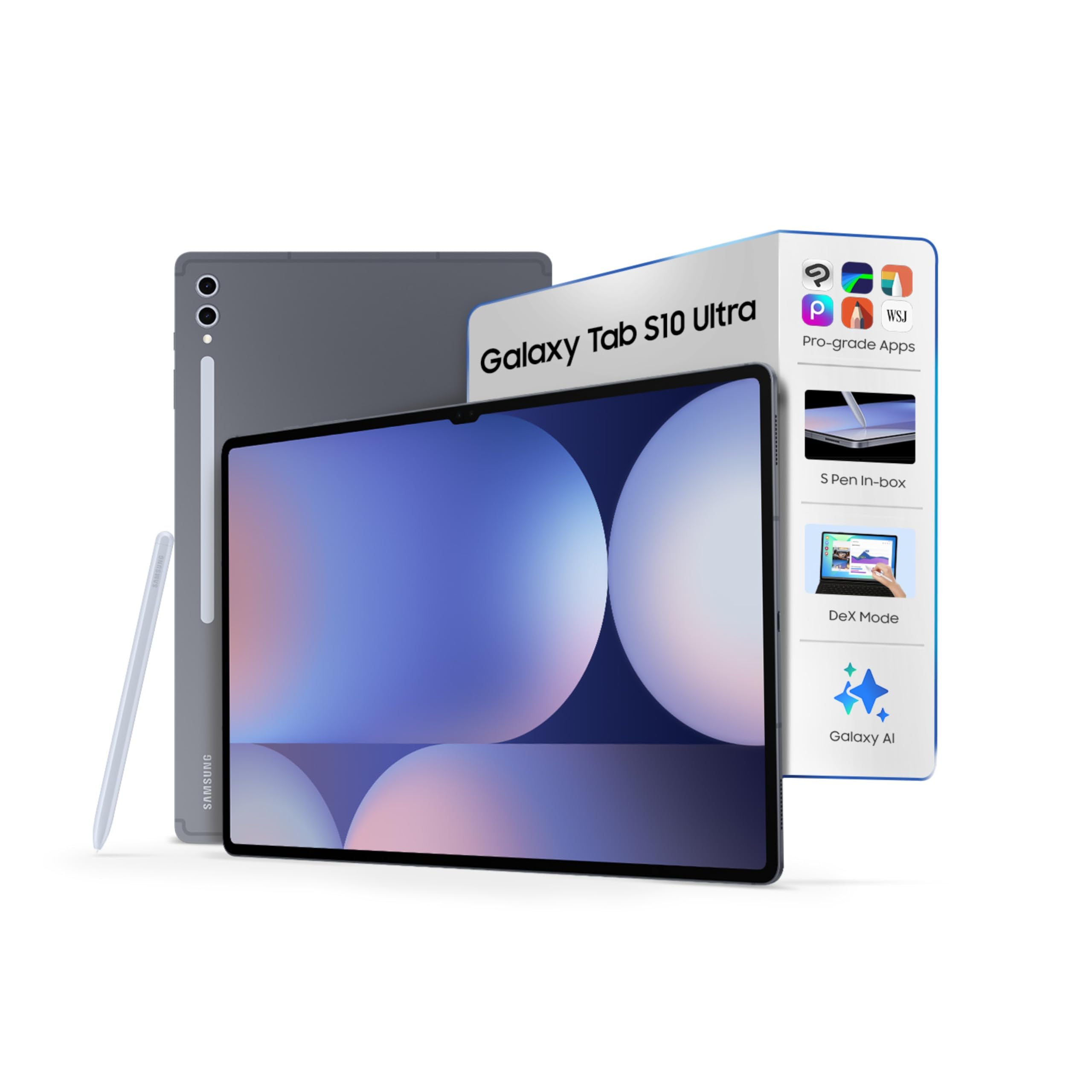 [美品]Galaxy Tab S10 Ultra 5G 256GB Samsung Galaxy Tab S10 Ultra (256GB+12GB RAM), Galaxy AI