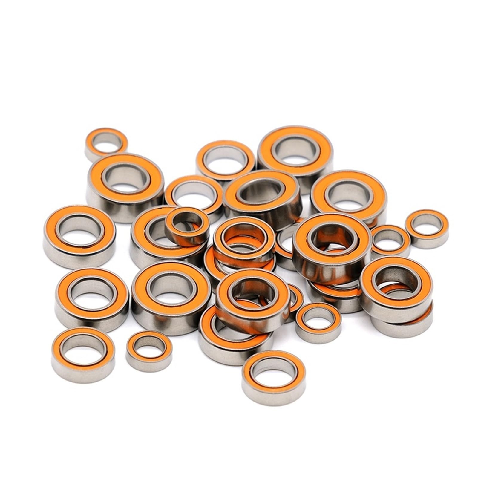 UAMOU Cuscinetto in Ceramica Ibrida in Acciaio Inossidabile da 4 Pezzi Adatto for Daiwa BG 3000 Cuscinetto ad Aria sigillato a Tenuta stagna Adatto for Mulinello Baitcast Cheerfully