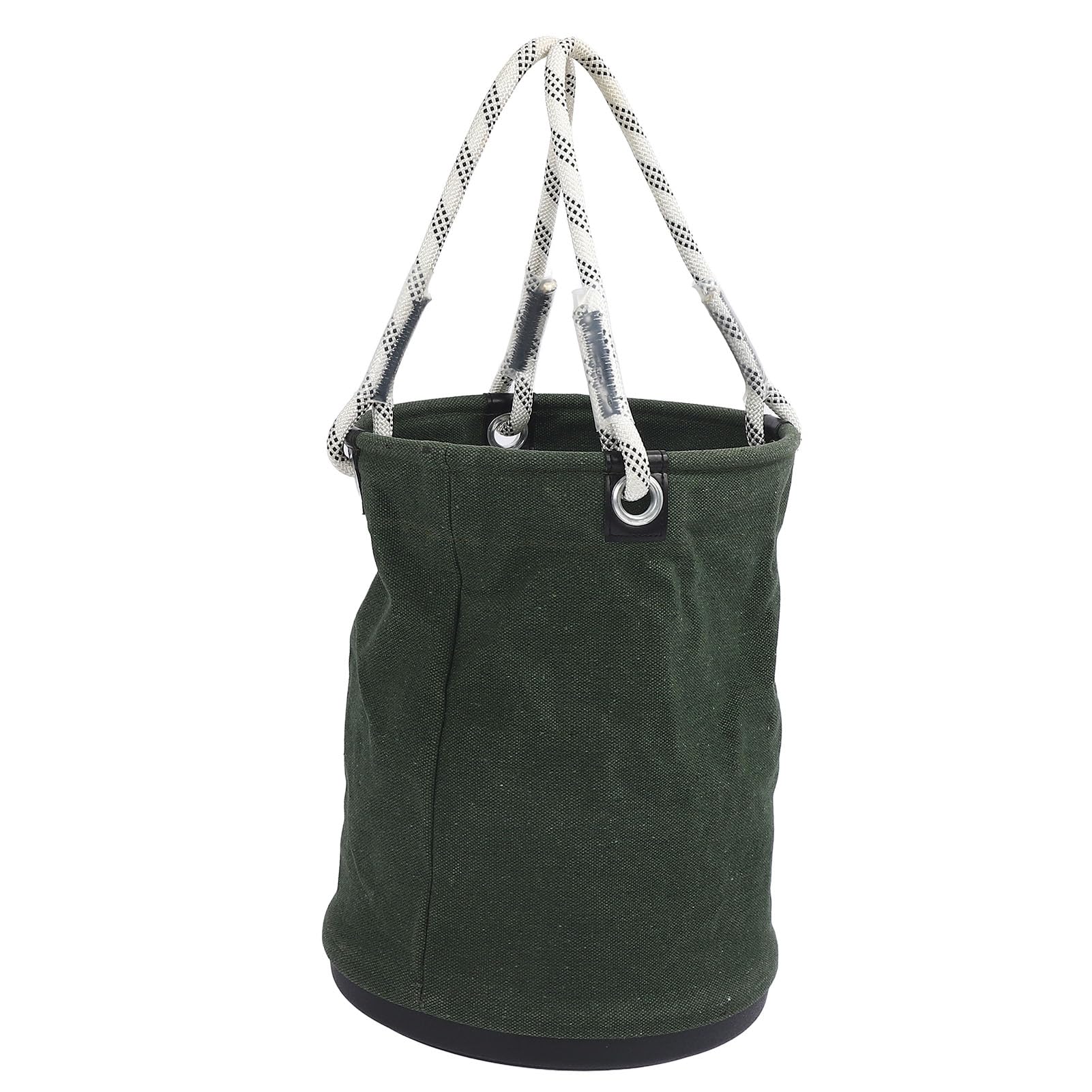 Seau en Toile, Sac à Outils en Toile 40x30 Cm Portable pour l'entretien électrique à Haute Altitude (Green)