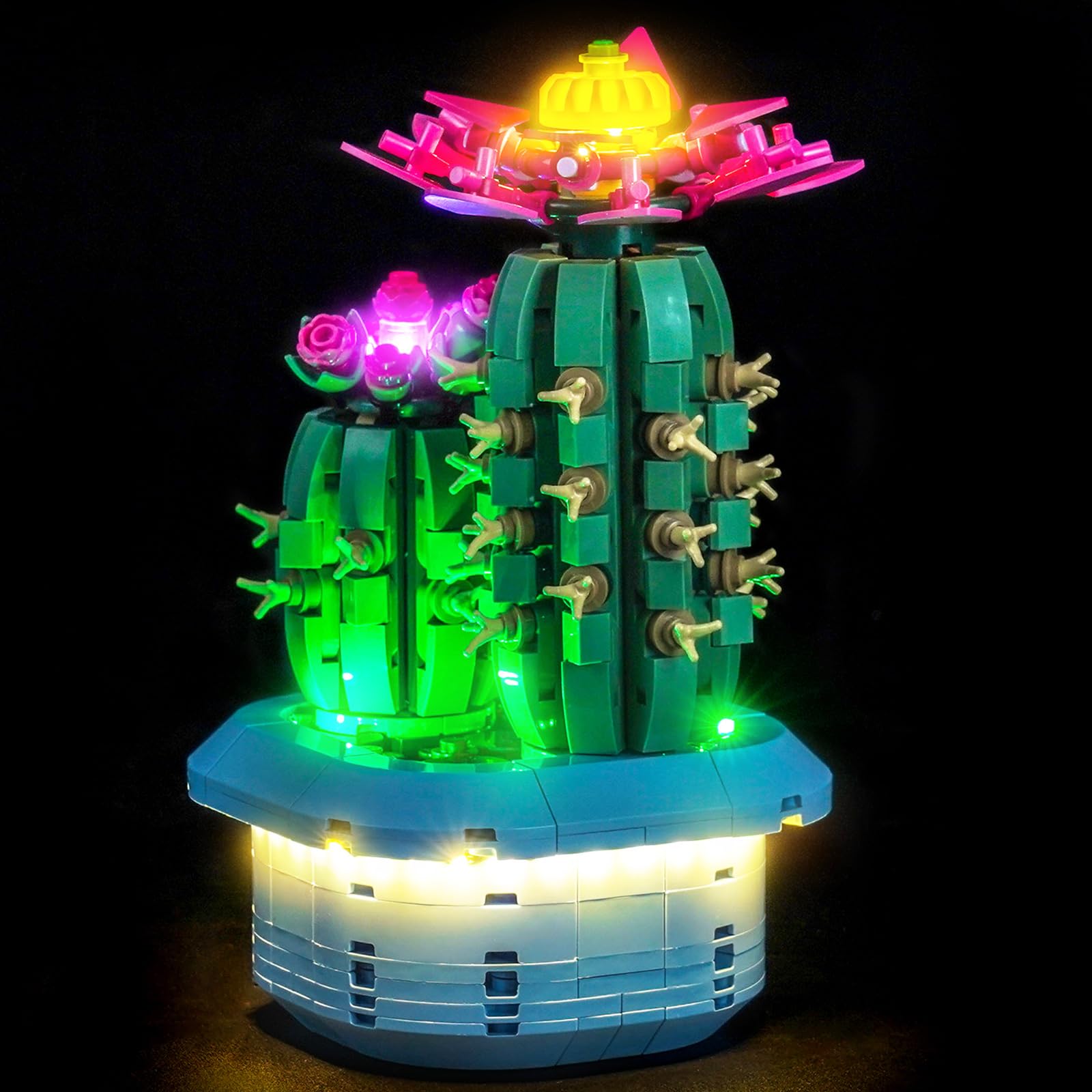 Led Light Set Compatible with Lego 11509 Flowering Cactus Botanical Collection Set (No Model)