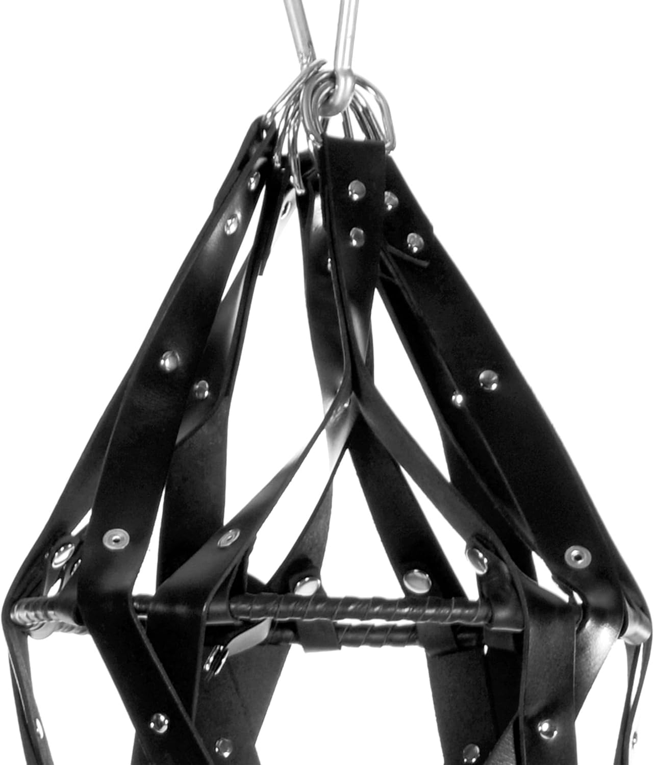 Hanging Leather Strap Cage