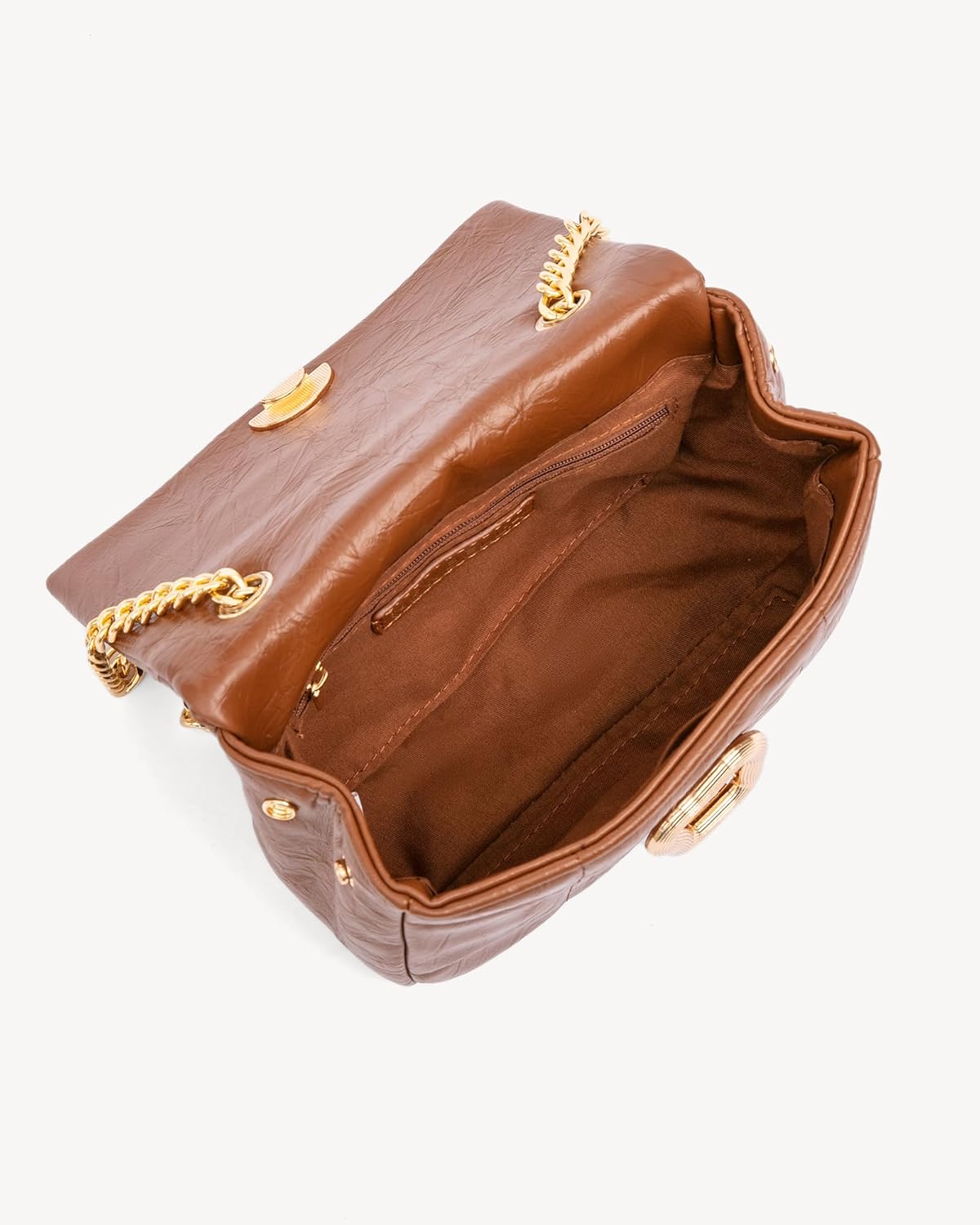 NEWBELLA Women's Chain Strap Shoulder Bag - Elegant Underarm Purse, Wear-Resistant Soft Vegan Leather Handbag for Daily Wear - Image 7