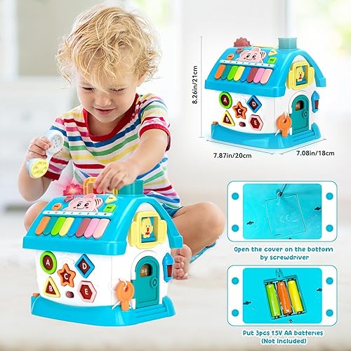 Miniatura 5 de Juguetes para bebés Montessori Regalo de cumpleaños Juguetes para niñas de 1 año, regalos de primer cumpleaños, juguetes educativos para niños