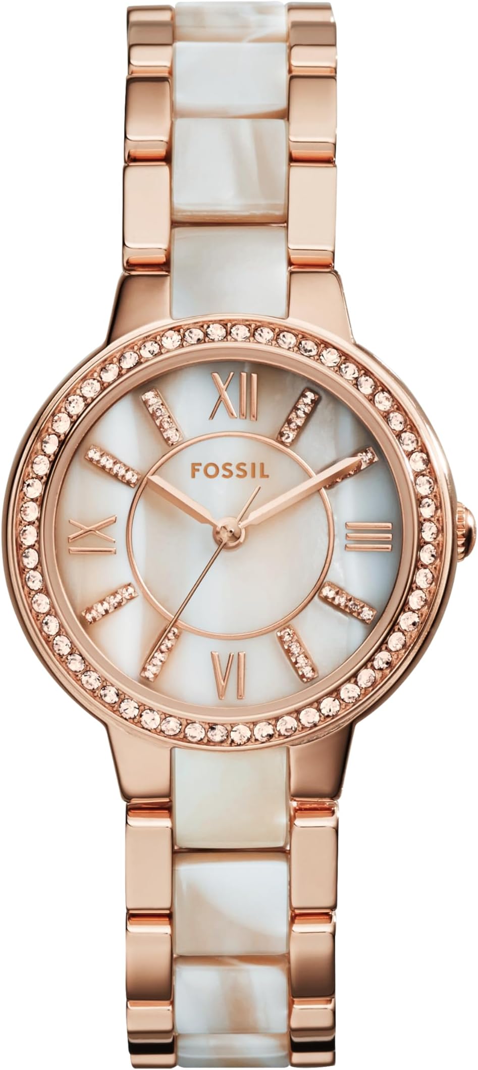 - Fossil Virginia Rose Gold Watch ES3716