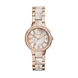 Women's Virginia Quartz Stainless Steel Three-Hand Watch
