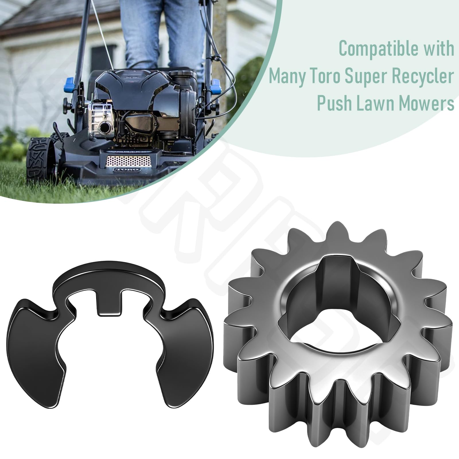 Toro Super Recycler Pinion Gear - 65-4750/614438 -4