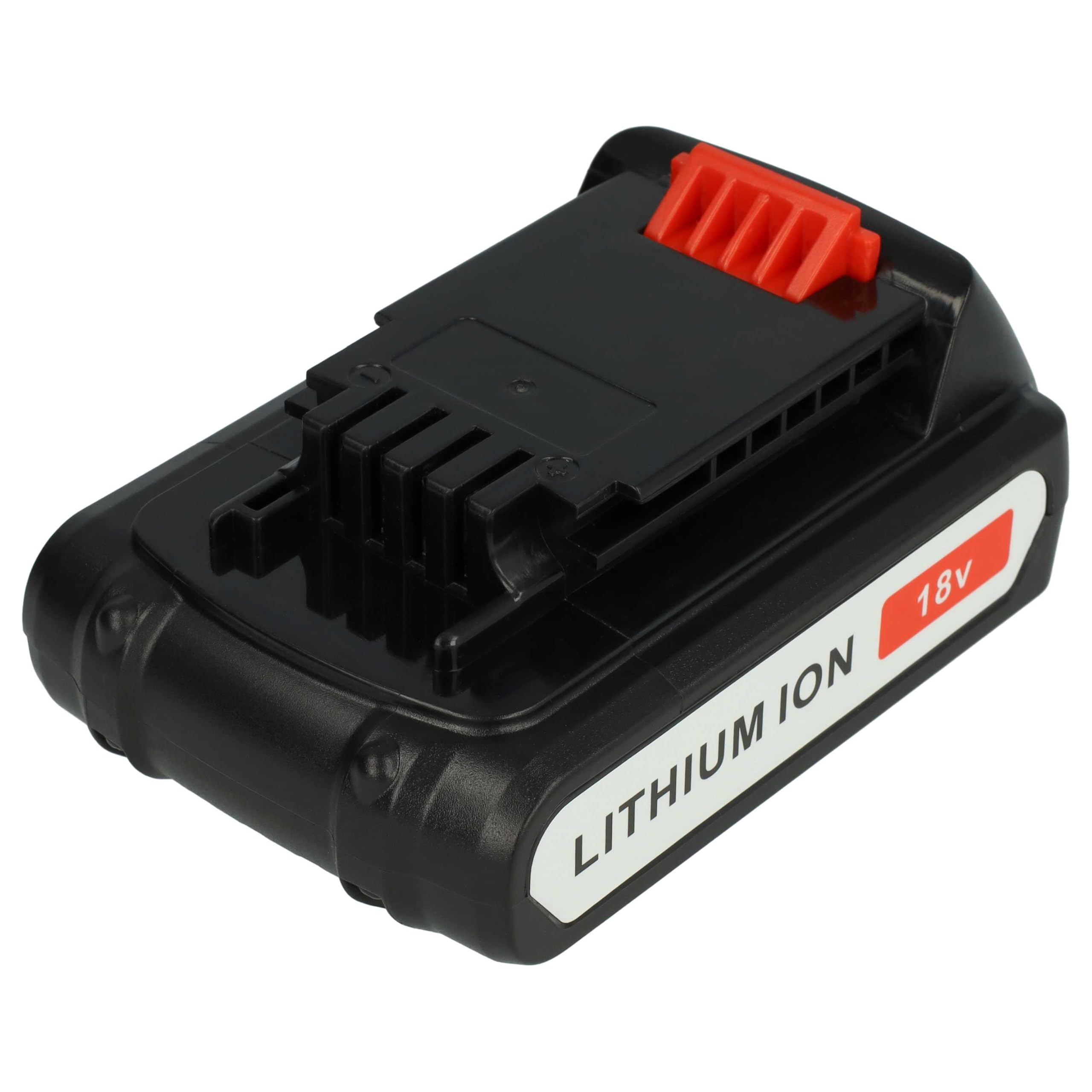 vhbw 2X Akku Ersatz für Black & Decker BL2018