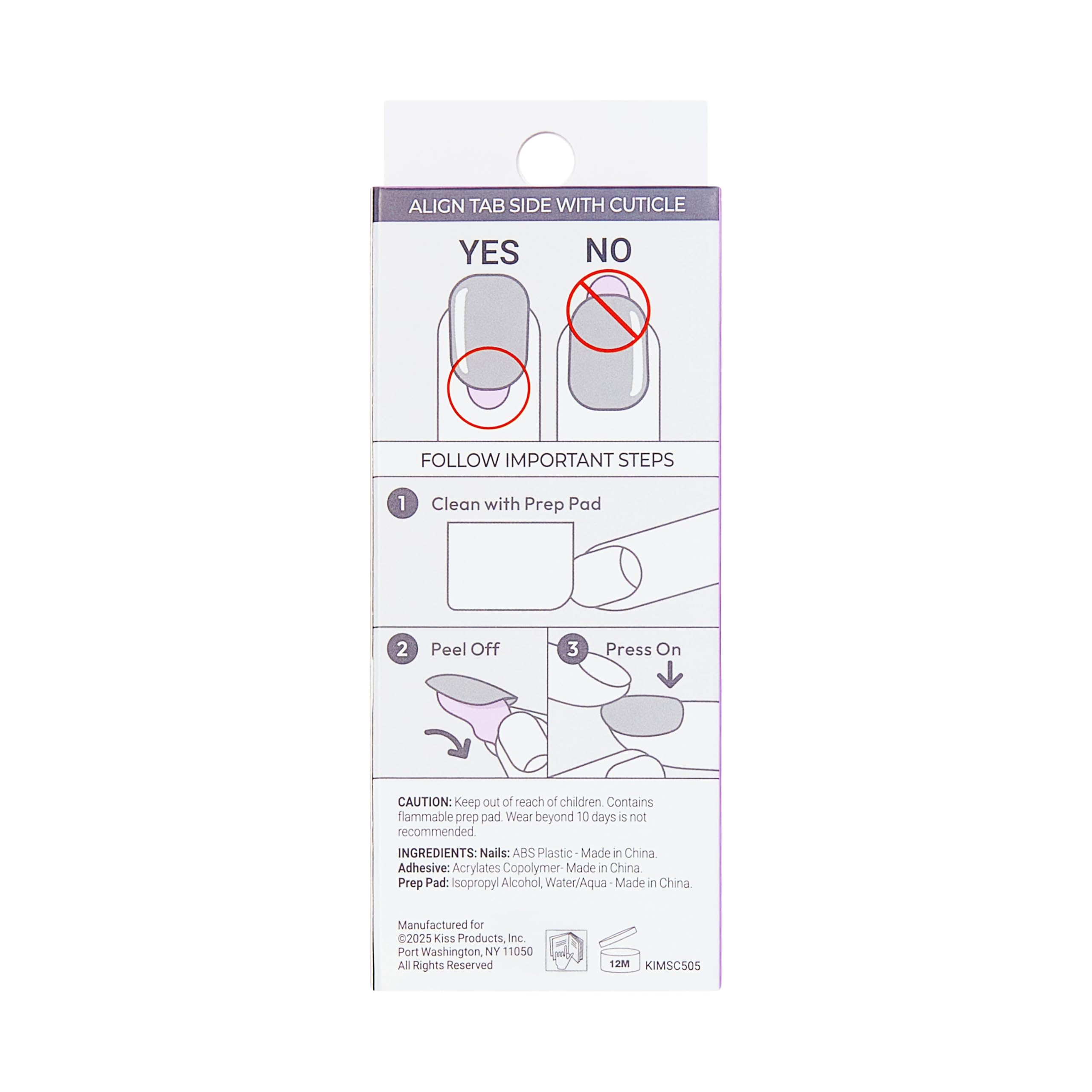ImPRESS No Glue Nails: French Manicure Kit -9
