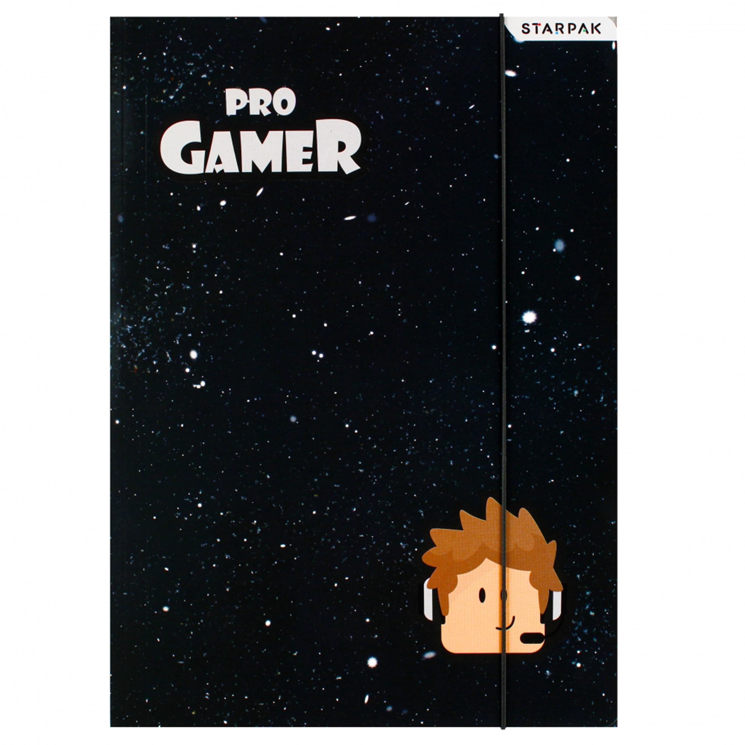 PRO Gamer Laminated School Folder with Elastic Band for Gamer A4 Schedule, English Irregular verbs (PRO Gamer)