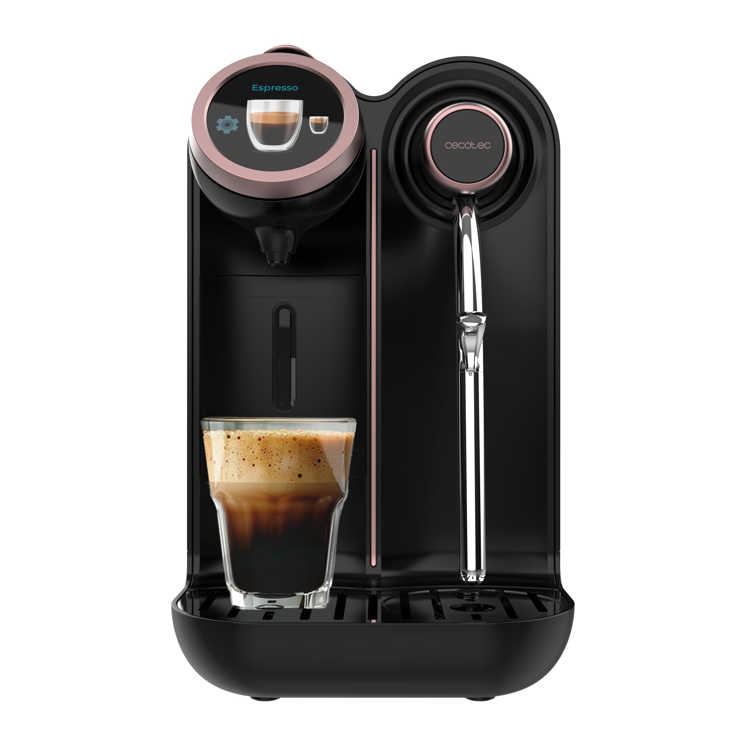 Cecotec Power Caps Spin, machine à café à capsules, 20 bars, 7 boissons