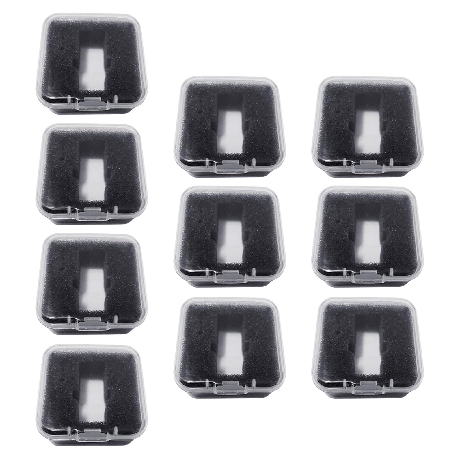 5 / 10Pcs Turntable Cartridge Display Case Styluses Holder Turntable Record Player Styluses Holder Phonograph Head Storage Case Phono Shell Case