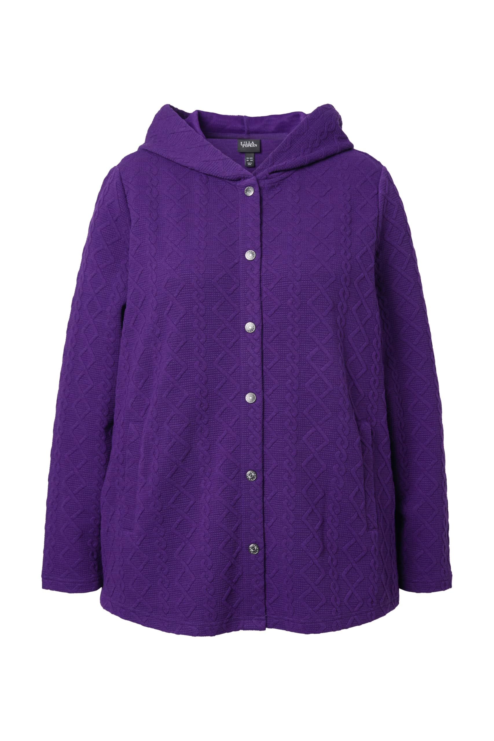 Ulla Popken Damen Sweatjacke