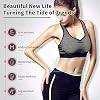 Total Body Fitness Workout Exercise Elliptical Glider, Folding Air Walk Trainer Machine, Portable Full Body Fitness Exercise Machine, Air Walker Glider Machine, with Low-Impact Design for Home Gym