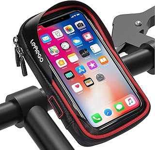 LEMEGO Wasserdicht Fahrradlenkertasche Handyhalterung Handyhalter Fahrrad Tasche Fahrradtasche Rahmentaschen für Handy GPS...