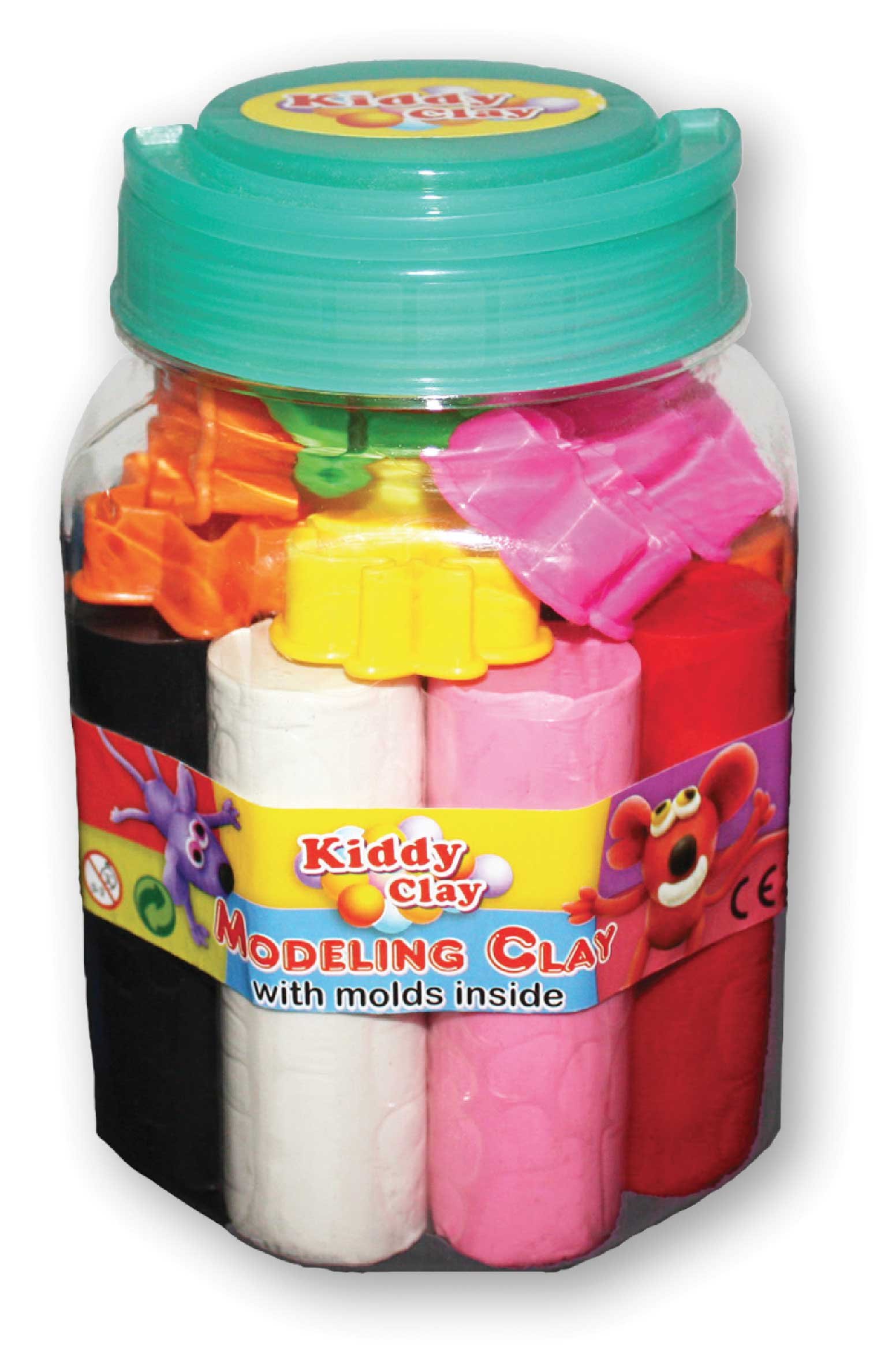 10571 Plasticine and Accessories, Jar 550 g