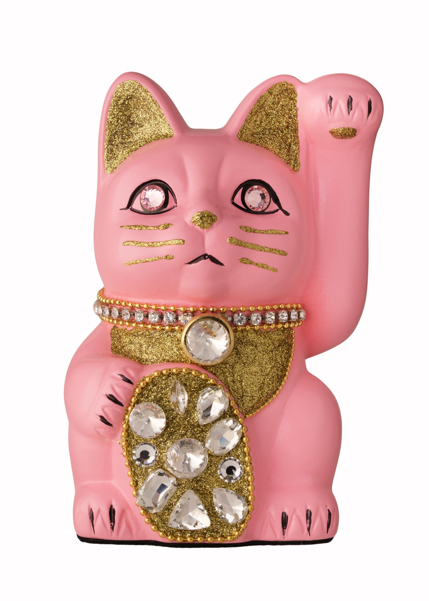 Amazon.co.jp: ご縁猫 ジュエリーキャット(M-SIZE ピンク Pink）左手