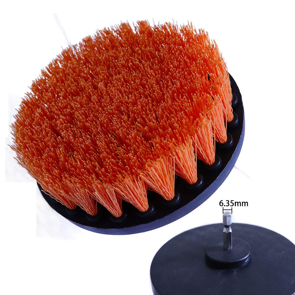 Drill Brush Bürstenaufsatz - Weiche Fugenbürste Für Akkuschrauber, 14cm Für Gründliche Reinigung