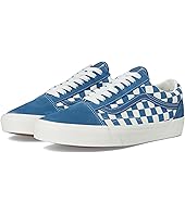 Checkerboard Navy/White