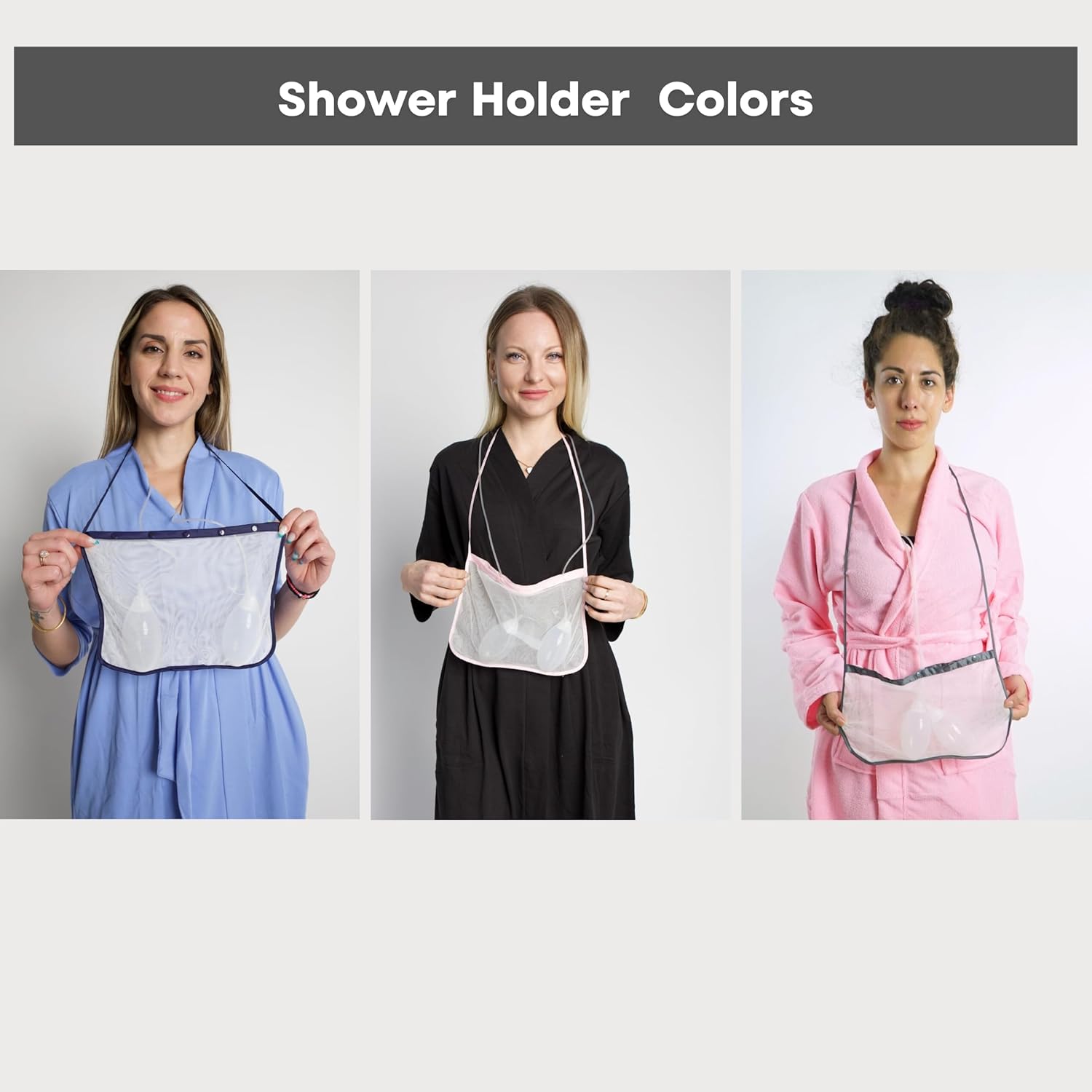 Mastectomy & Post Surgery Drain Carrier Belt & Shower Holder (Two Pack Tropical Leaves) - Image 7