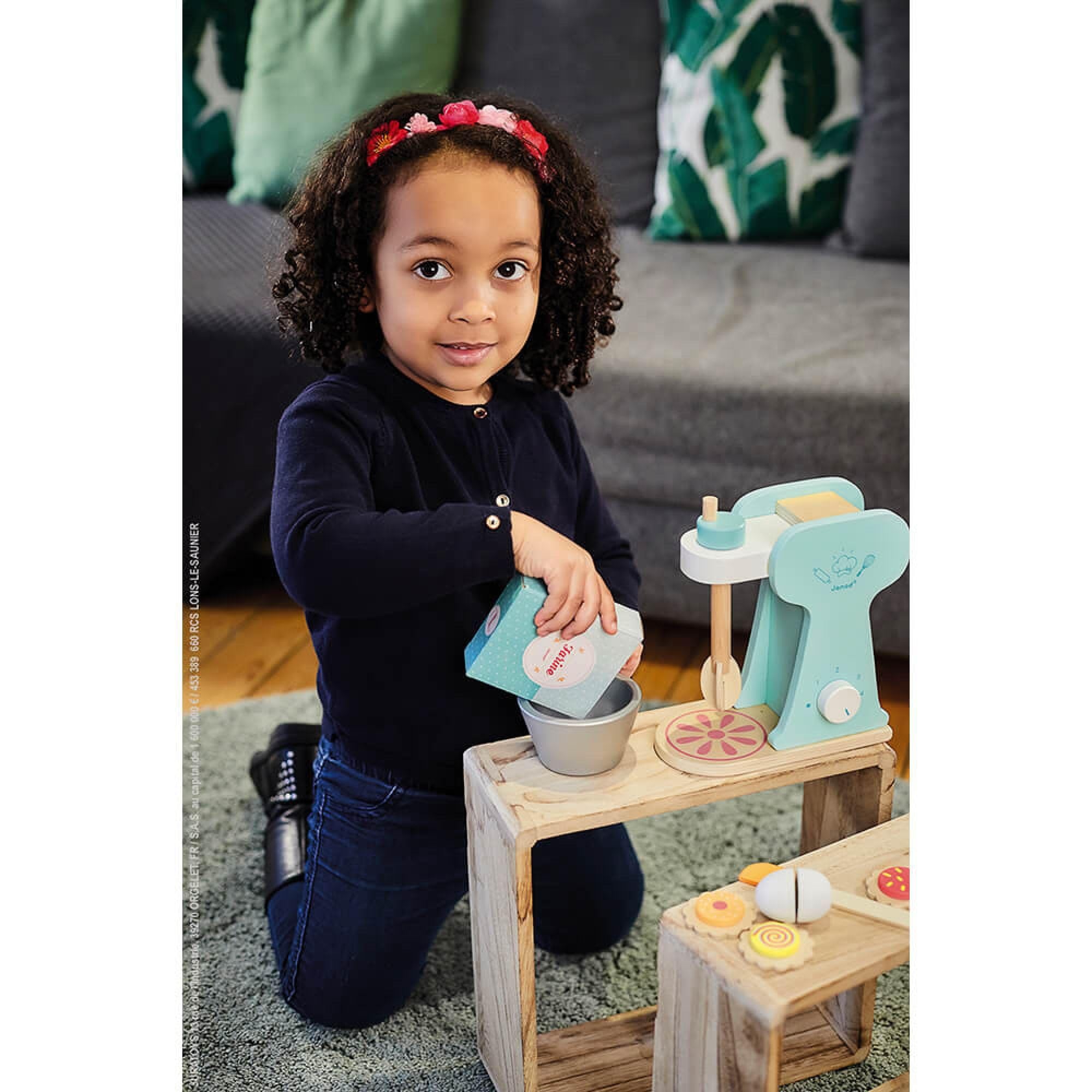 Janod Taller de Galletas de Madera - Kit de repostería - Bandeja para Galletas con Guante y espátula - Juguete de imitación para niños - Accesorios de Janod Taller de Galletas de Madera - Kit de repostería - Bandeja para Galletas con Guante y espátula - Juguete de imitación para niños - Accesorios de