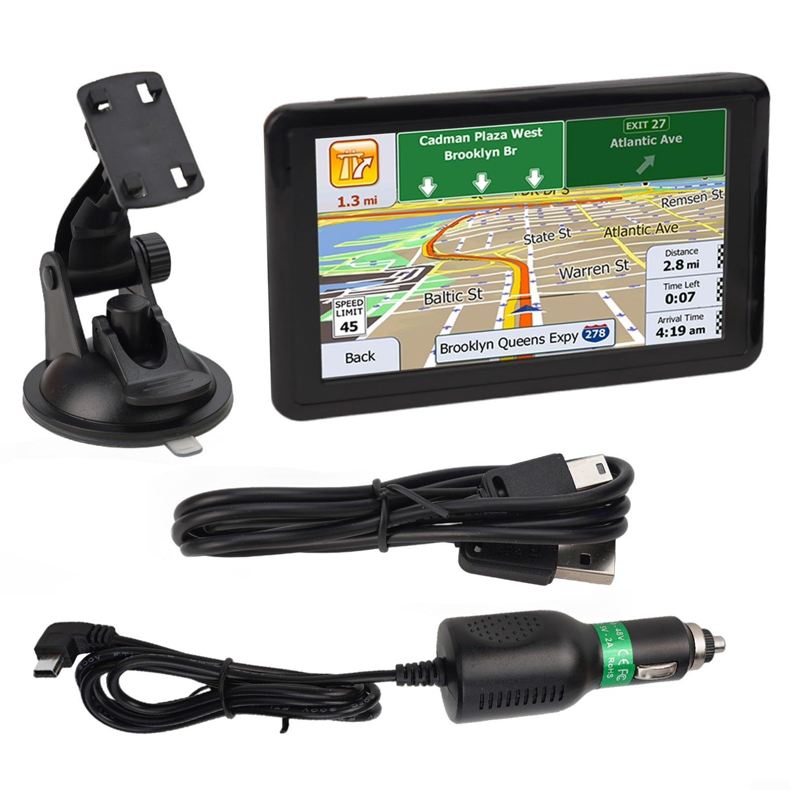 Innovadora unidad GPS portátil con una interfaz fácil de usar perfecta para las necesidades de conducción (África)