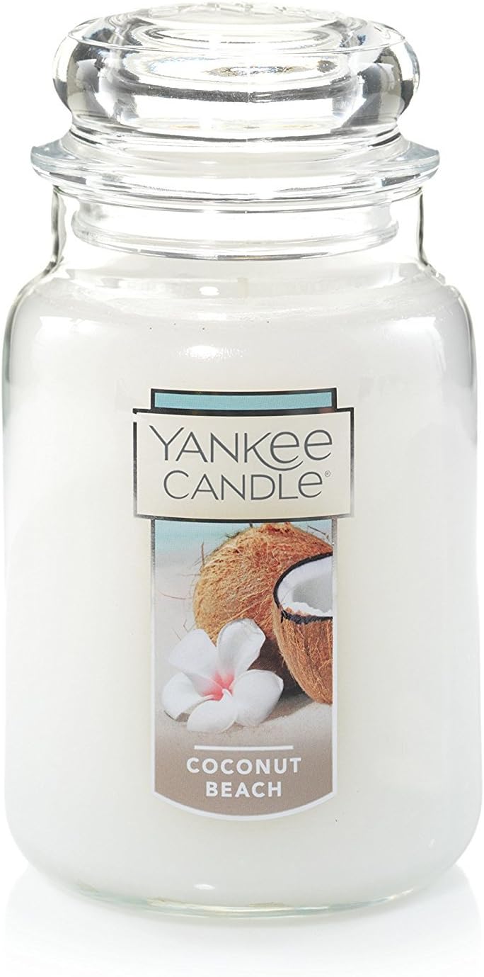 Amazon｜(ヤンキーキャンドル) Yankee Candle Coconut Beach Candles Car
