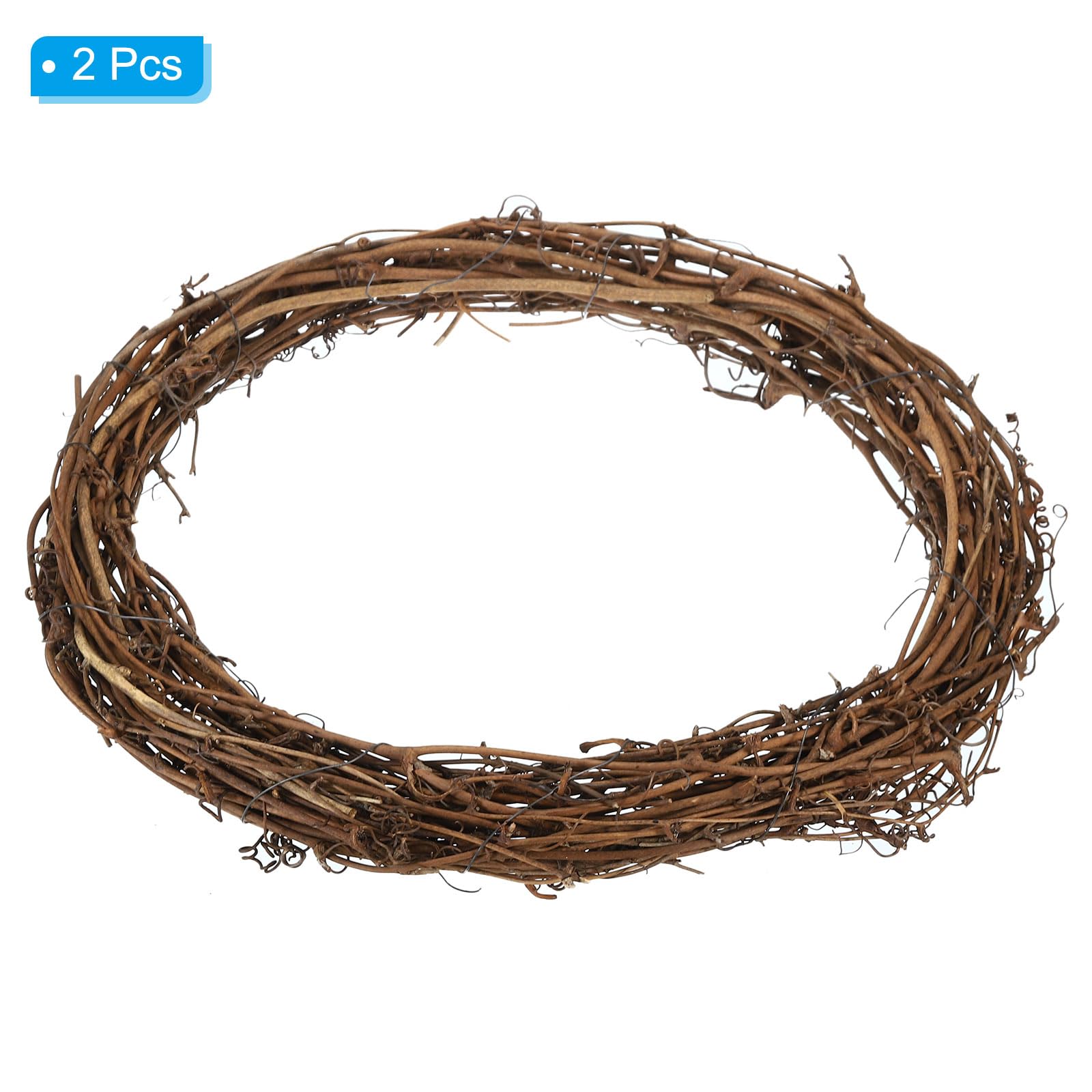 PATIKIL 10 Inch Rattan Wreath - Image 3