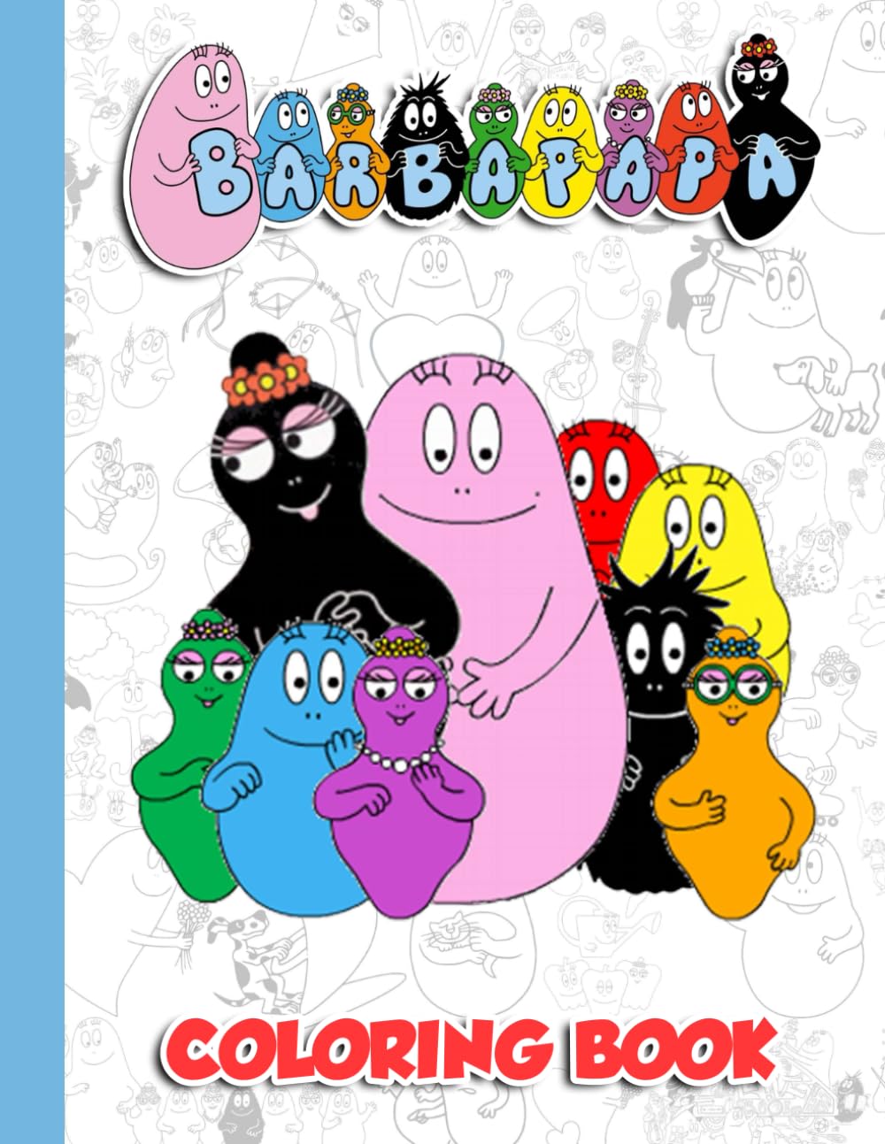 Coloring Book: Fun coloring Pages with Premium outline images with clear shapes, printed on a high-quality paper For Teens, Boys, Girls