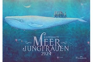 Mermaid Calendar 2022 Wall