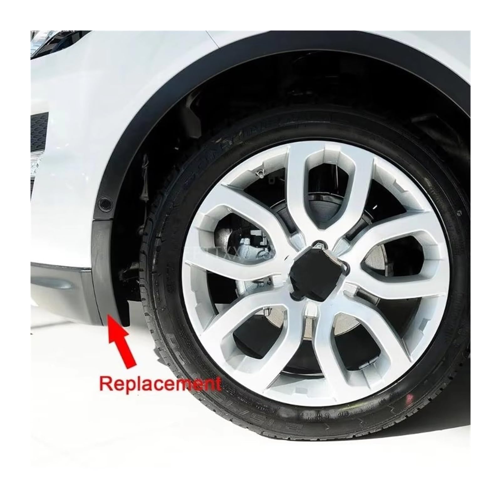 Auto Splitter Per Evoque 2012 2013 2014 2015 Paraurti Staffa Estensione Modanatura Ruota Finitura Anteriore Auto LR028550 LR028551 Frontali Spoiler