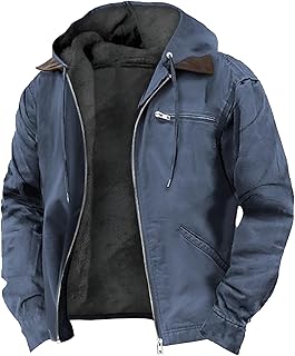 [Bebemax] メンズフード付き裏起毛ジャケットフリース 防寒コートアウトドアジャケット メンズ 多機能 マウンテンパーカー 無地 暖かい 防風 防寒 裏ボア 保温 釣り 登山 カジュアル 秋冬服