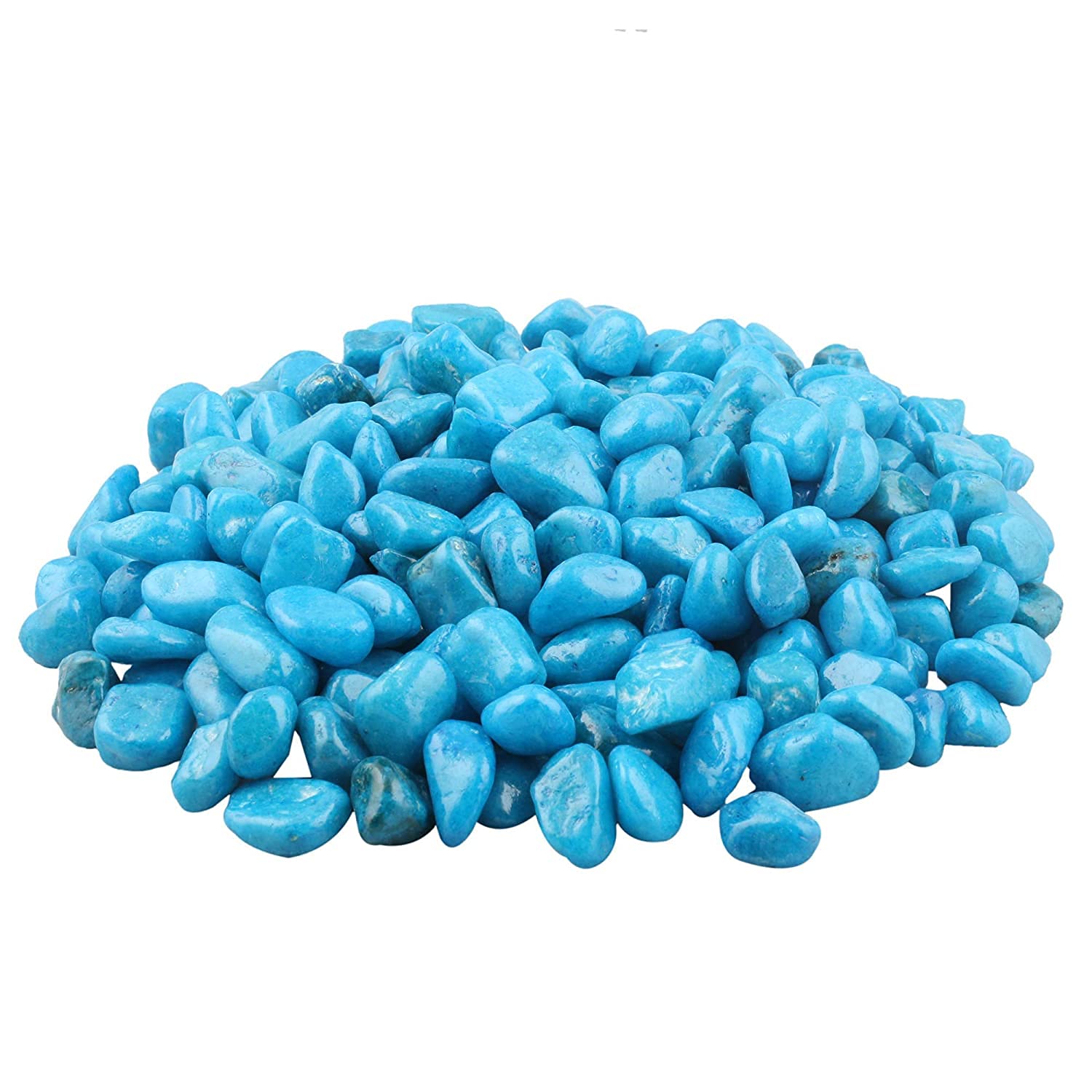 VANNEF Stone Decorative Aquarium and Vase Fillers Pebbles for Garden and Home Decor (Sky Blue, 1950gm) (B09C25GSTV) Amazon Price History, Amazon Price Tracker