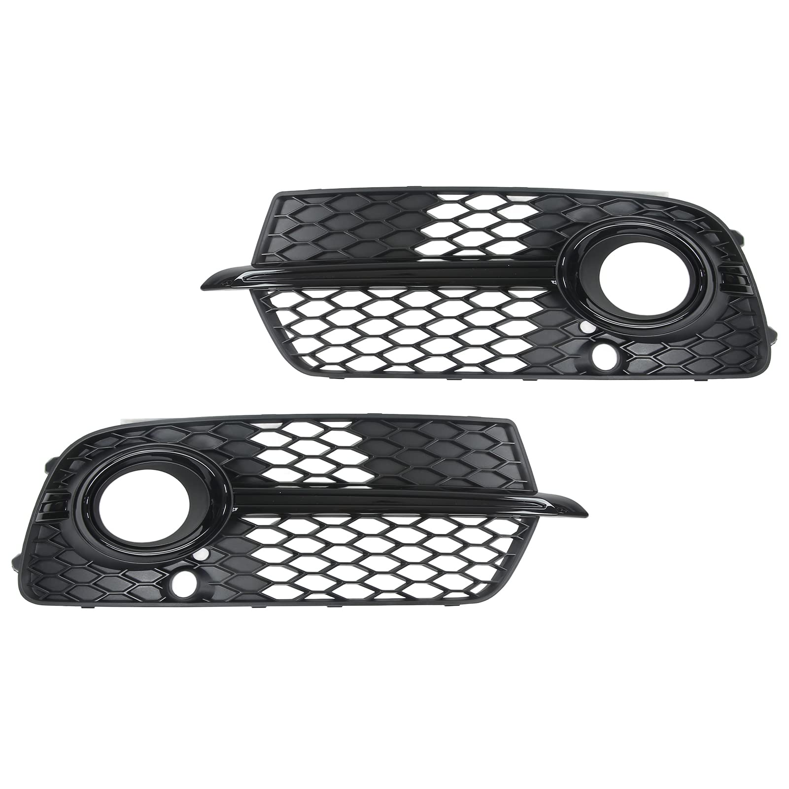 Rejilla Para Luces Antiniebla Delanteras 2PCS Negro Brillante Reemplazo Para SQ5 2013‑2017 Ajuste Diseño Elegante Protección Duradera