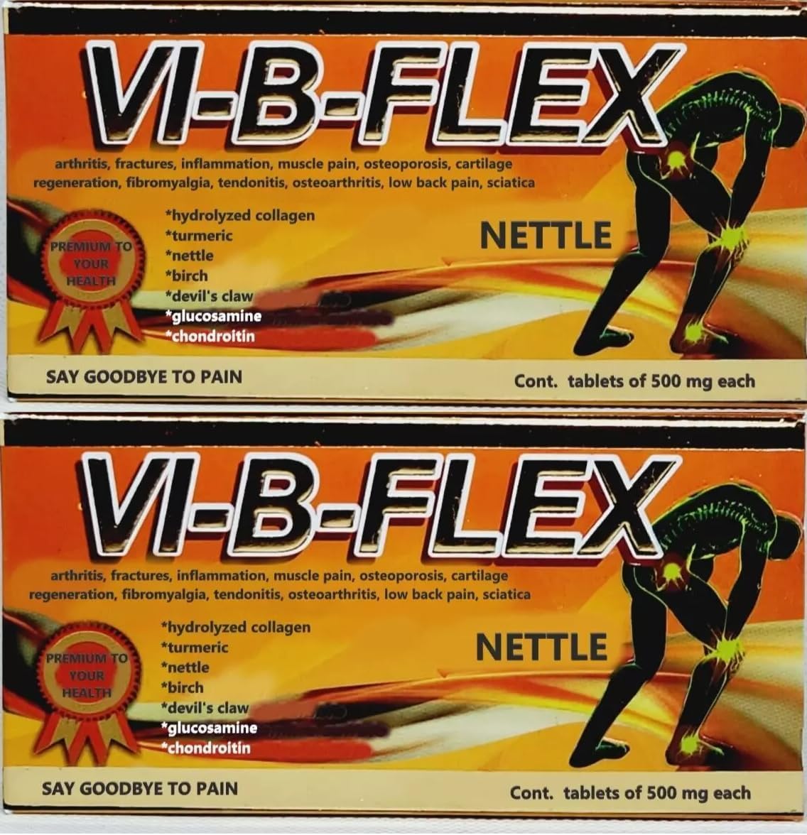 Vi-b-Flex 2 Pack 500mg for Joitn Pain