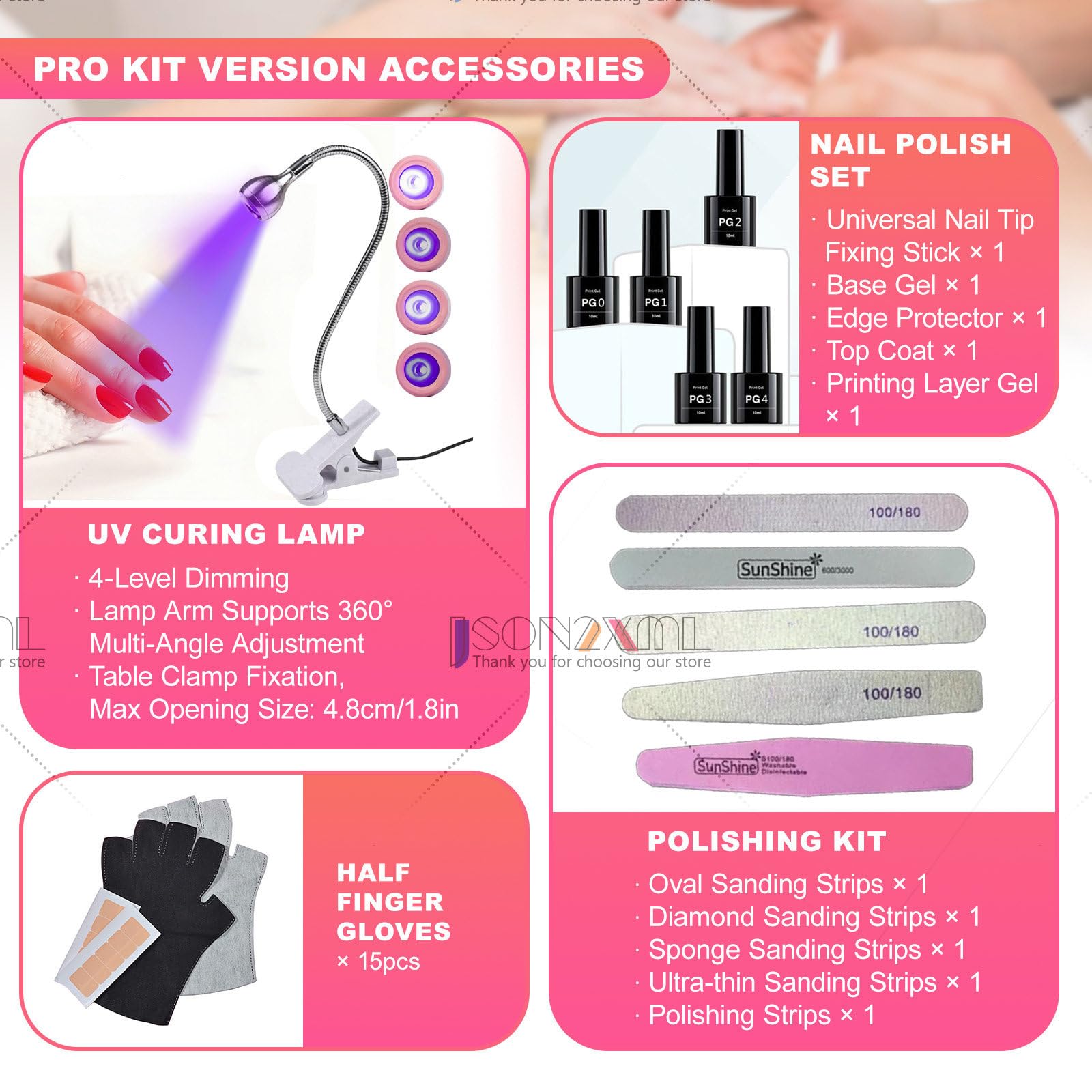 Imprimante à ongles mobile portable, machine de nail art pour bricolage, créez votre propre bibliothèque de design, plus de 1000 designs pré-chargés, avec contrôle par application, imprimez