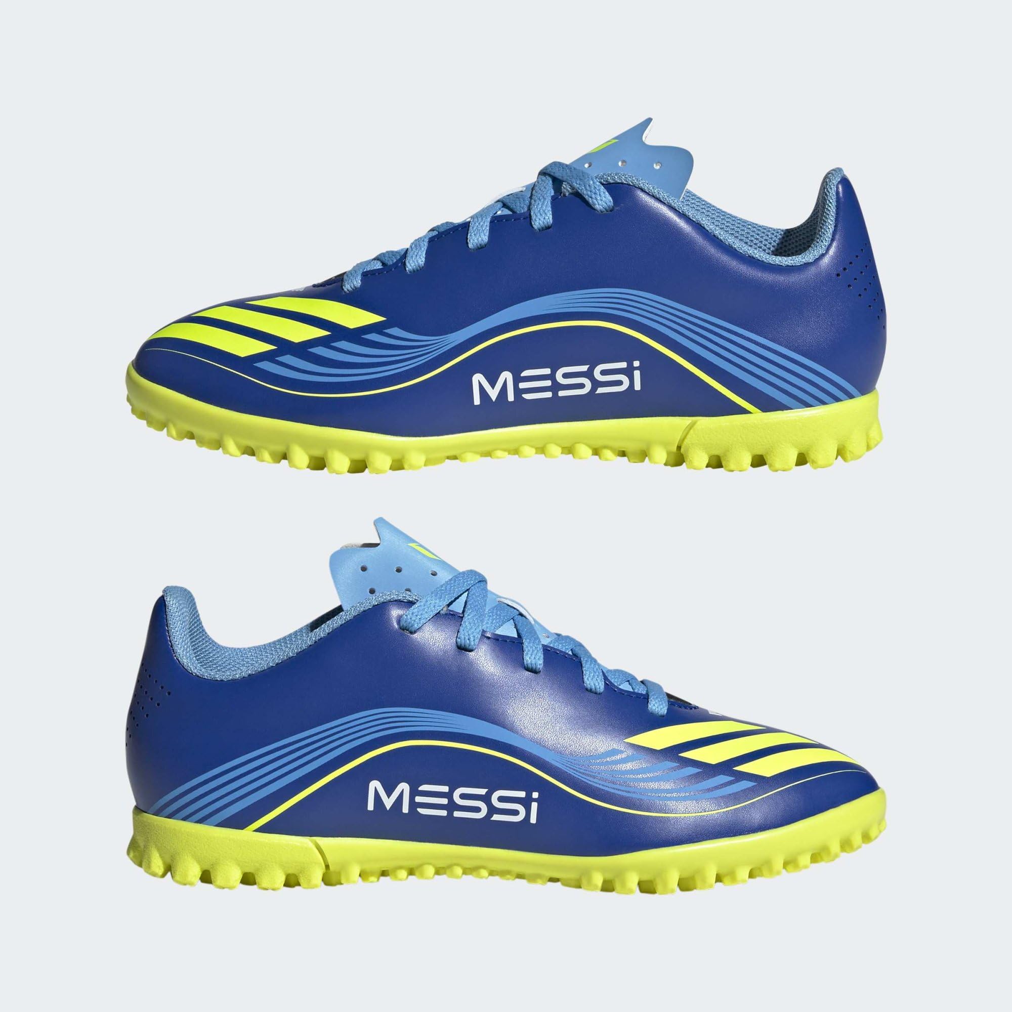 Adidas Unisex niños F50 Messi Club Turf Football Boots Kids