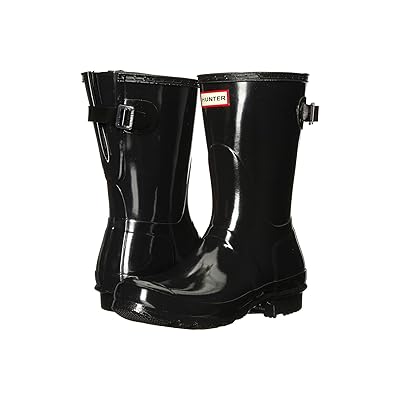 Hunter Original Back Adjustable Short Gloss Rain Boots Women